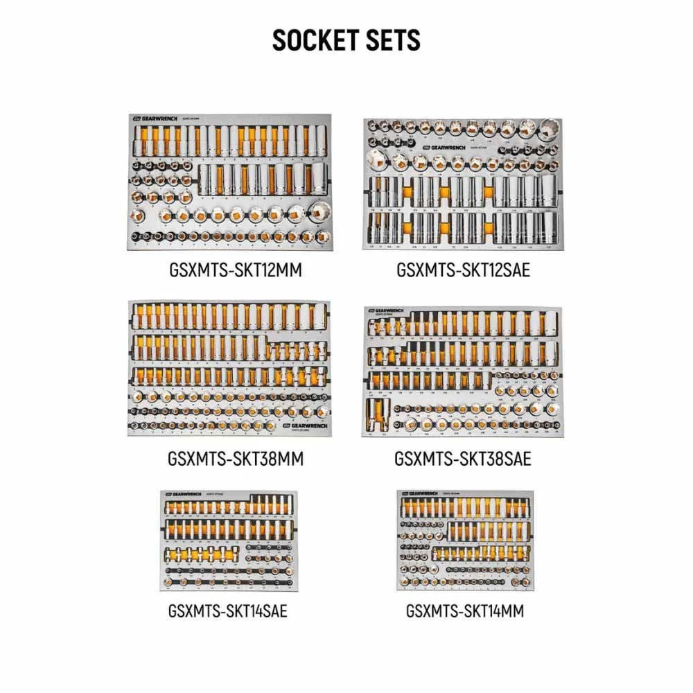 GearWrench MEGAMOD1024 1024-Piece Master Technician Set in Modular Trays with Storage - Image 6
