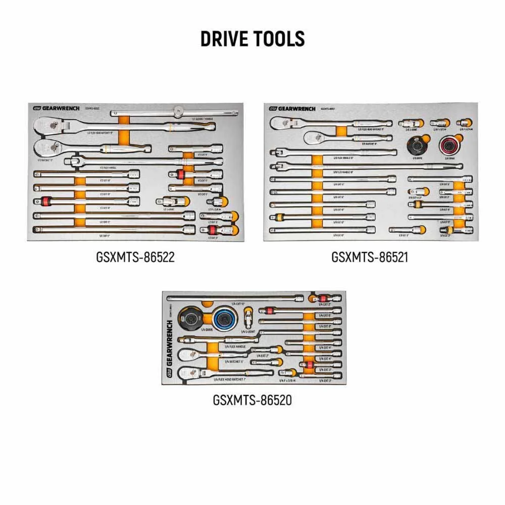 GearWrench MEGAMOD1024 1024-Piece Master Technician Set in Modular Trays with Storage - Image 8